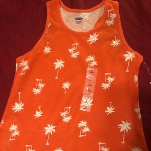 Old Navy Orange Tank